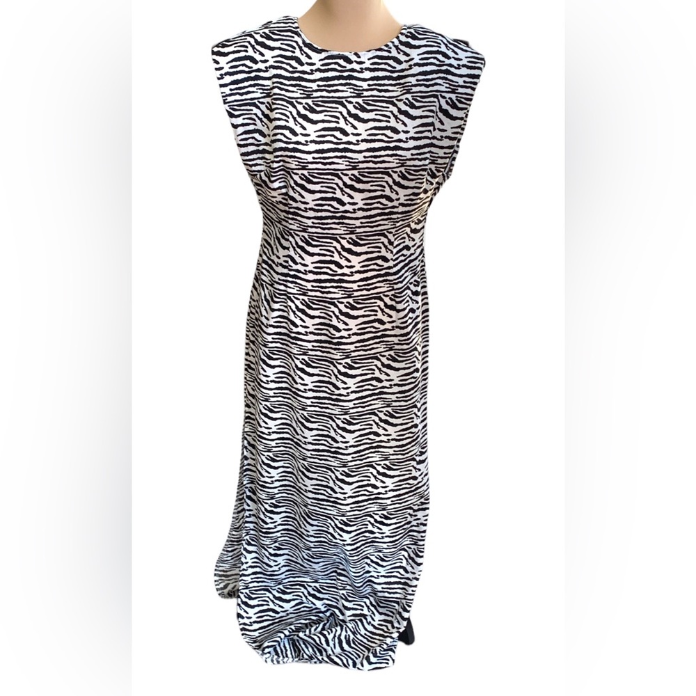Zerba Print Midi  Dresses Size 10 NWT - Picture 3 of 17